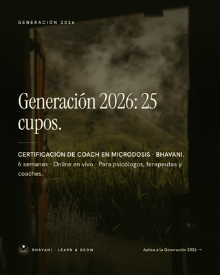 Curso de Formación de coaches